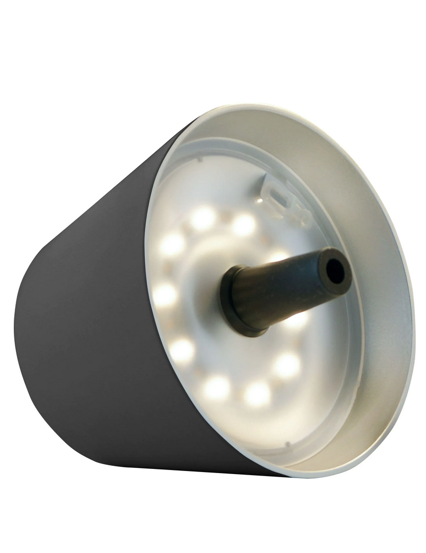 Abat-jour LED D12,5*11Hcm antracite